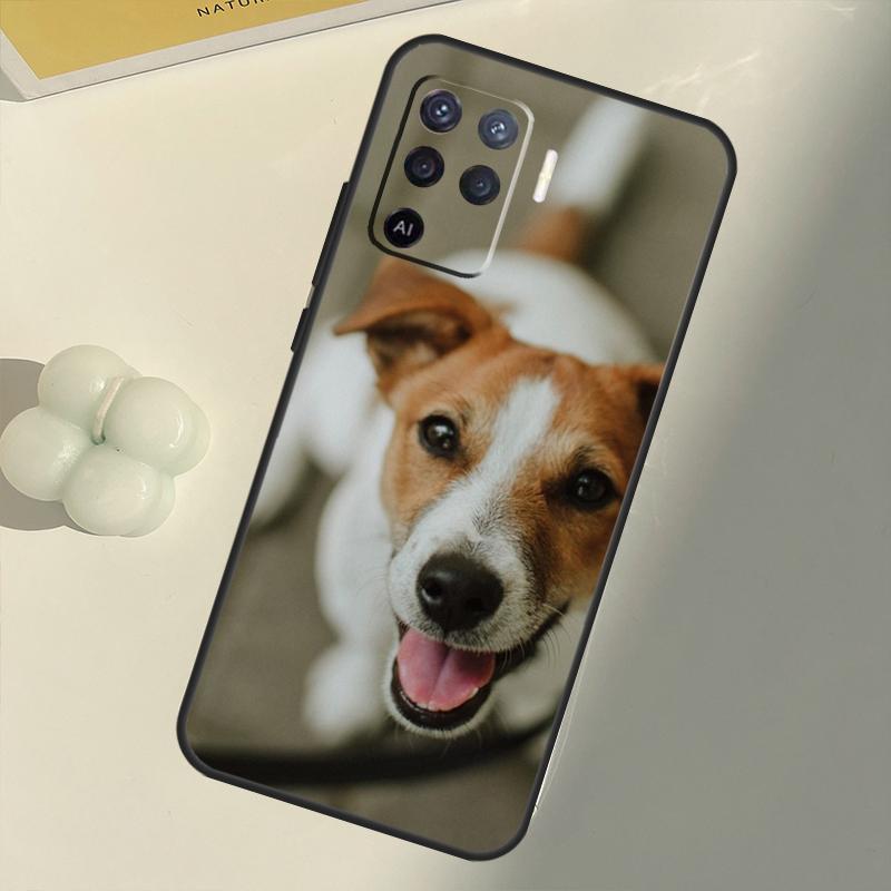 Jack Russell Terrier Dog Case For OPPO A53 A53S 2020 A5 A9 A31 A52 A72 A94 A74 A54 A83 A91 A93 A16 A15 Back Coque