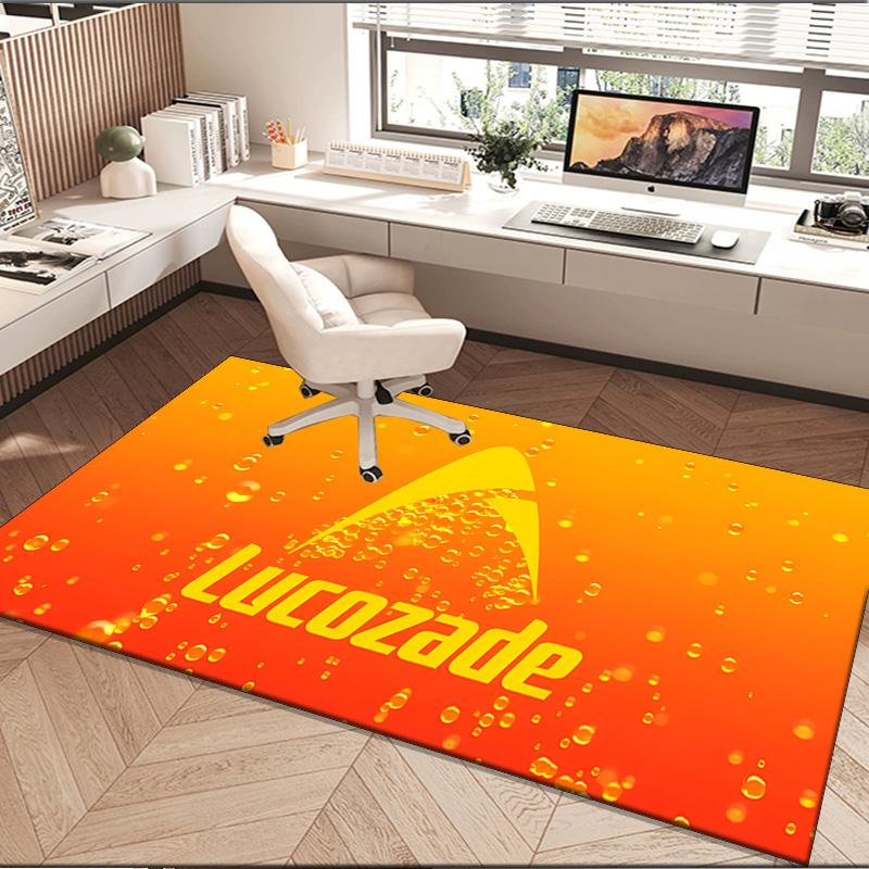 Lucozade Area Rug Suitable for Indoor And Outdoor,Carpets for Playroom, Homes, Offices, Living Rooms,Home Decor,Christmas Fan Gift