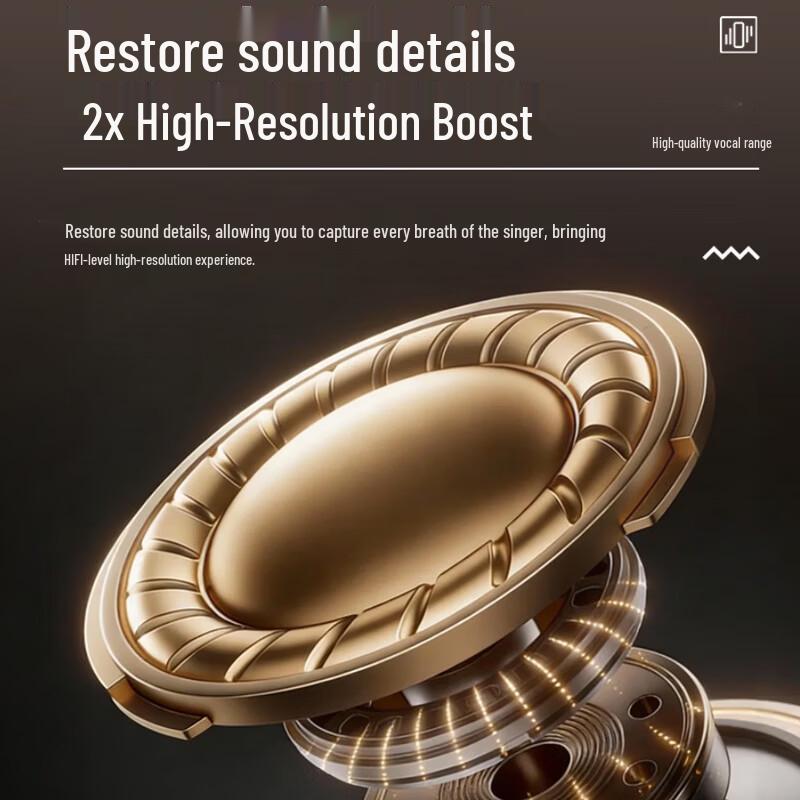 Bach Johann B6 Ear-Clip Wireless Sport Bluetooth Earbuds