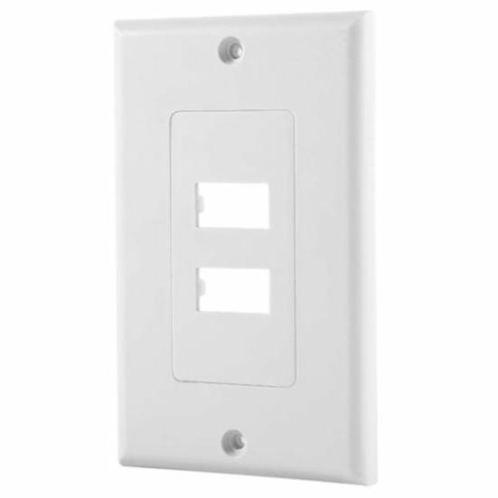 DOONJIEY Dual Port Clarity 1080P HDMI-compatible Full High Wall Plate Faceplate Socket Connector