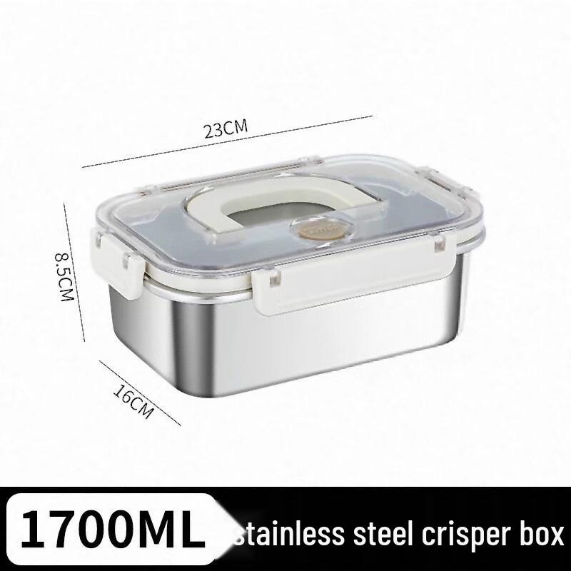 Portable 304 Stainless Steel Lunch Box