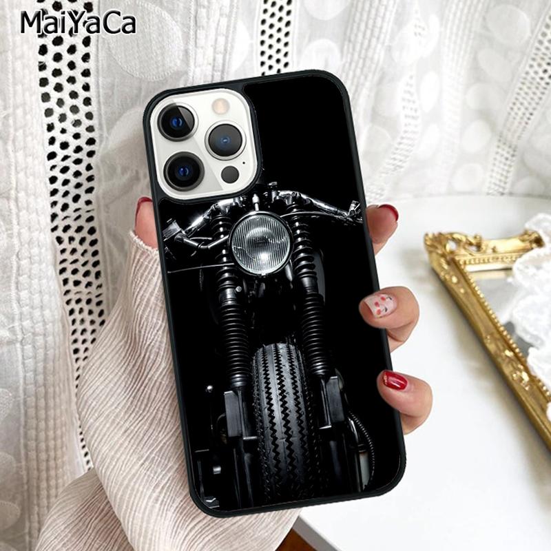 Motor Engine Motorcycle Phone Case Cover For iPhone 17 Air 16 16e 15 Plus 11 12 13 14 Pro Max Shell Coque