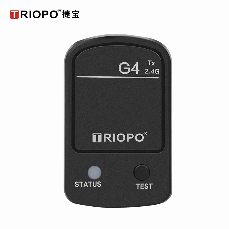 

Триггерный приемник Triopo G4, встроенная беспроводная система 2,4 ГГц для TR-950II TR-600RT TR-982III L870II, вспышки для Canon Nikon
