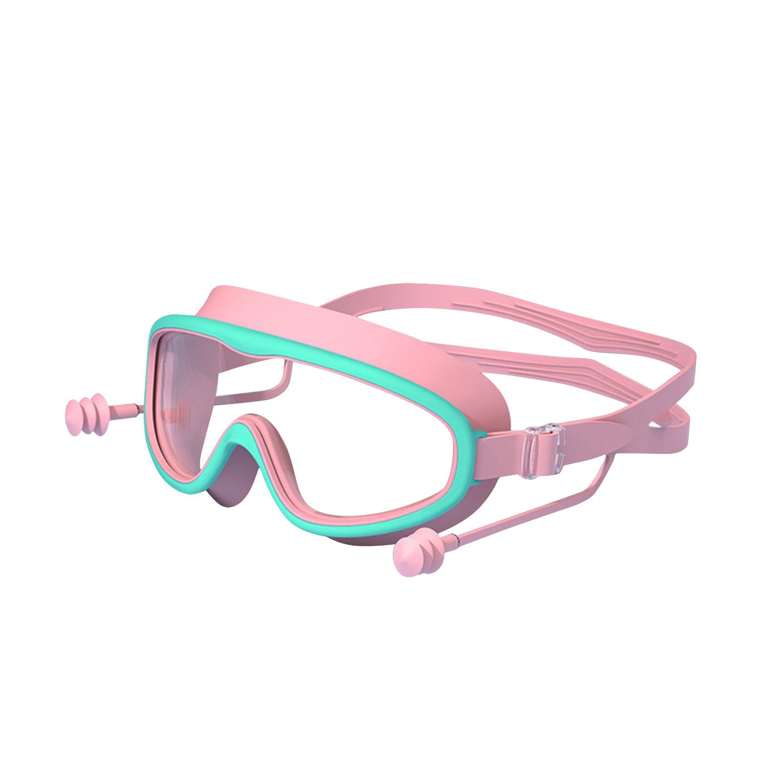 

Очки для плавания, противотуманные, водонепроницаемые очки для мальчиков и девочек One Size