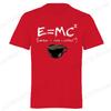 Formula Science Coffee E MC Equation Unisex T-Shirt, Energy Milk Coffee T-Shirts,Vintage T Shirts,short Sleeve Shirts for Men