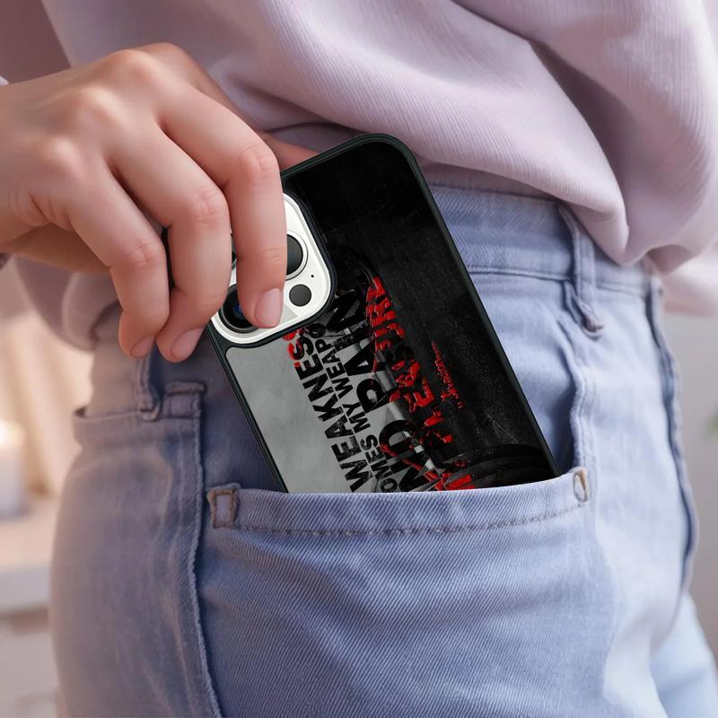 Workout Motivation fitness Gym quotes Phone Case For iPhone 17 Air 15 16e 14 13 Pro Max Coque 12 11 Pro Max PLUS cover