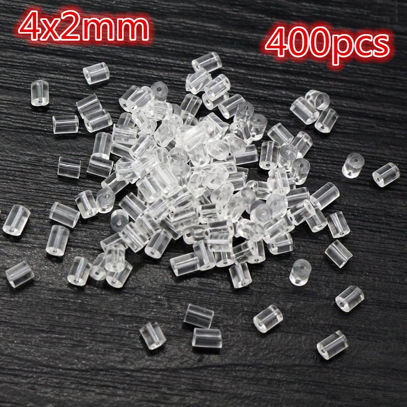 

Metal and Plastic Earring Back Plug Cap Nail Accessories Anti-allergic Anti-inflammatory Jewelry Accessories