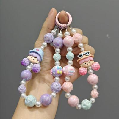 Multikas Popkorni Helmed Võtmehoidja: Loominguline käsitsi maalitud ripatskaunistus