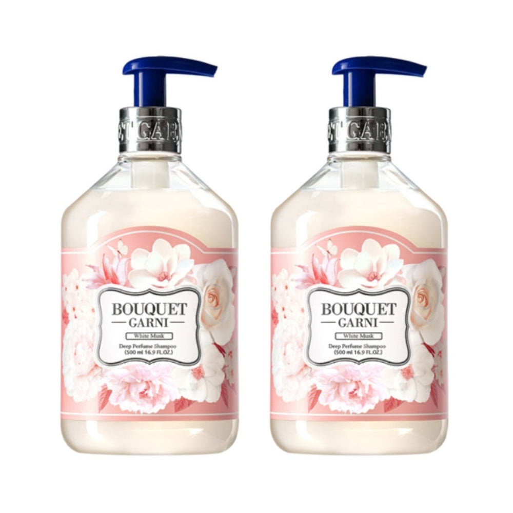 Bouquet Garni White Musk Deep Perfume Shampoo 500ml*1Pc/2Pcs