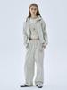 [mardimercredi] WIDE SWEAT PANTS EMBLEM NEEDLEWORK