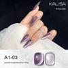 2026 Trendy Purple Cat Eye Nail Gel - Illuminating & Whitening Phototherapy Art