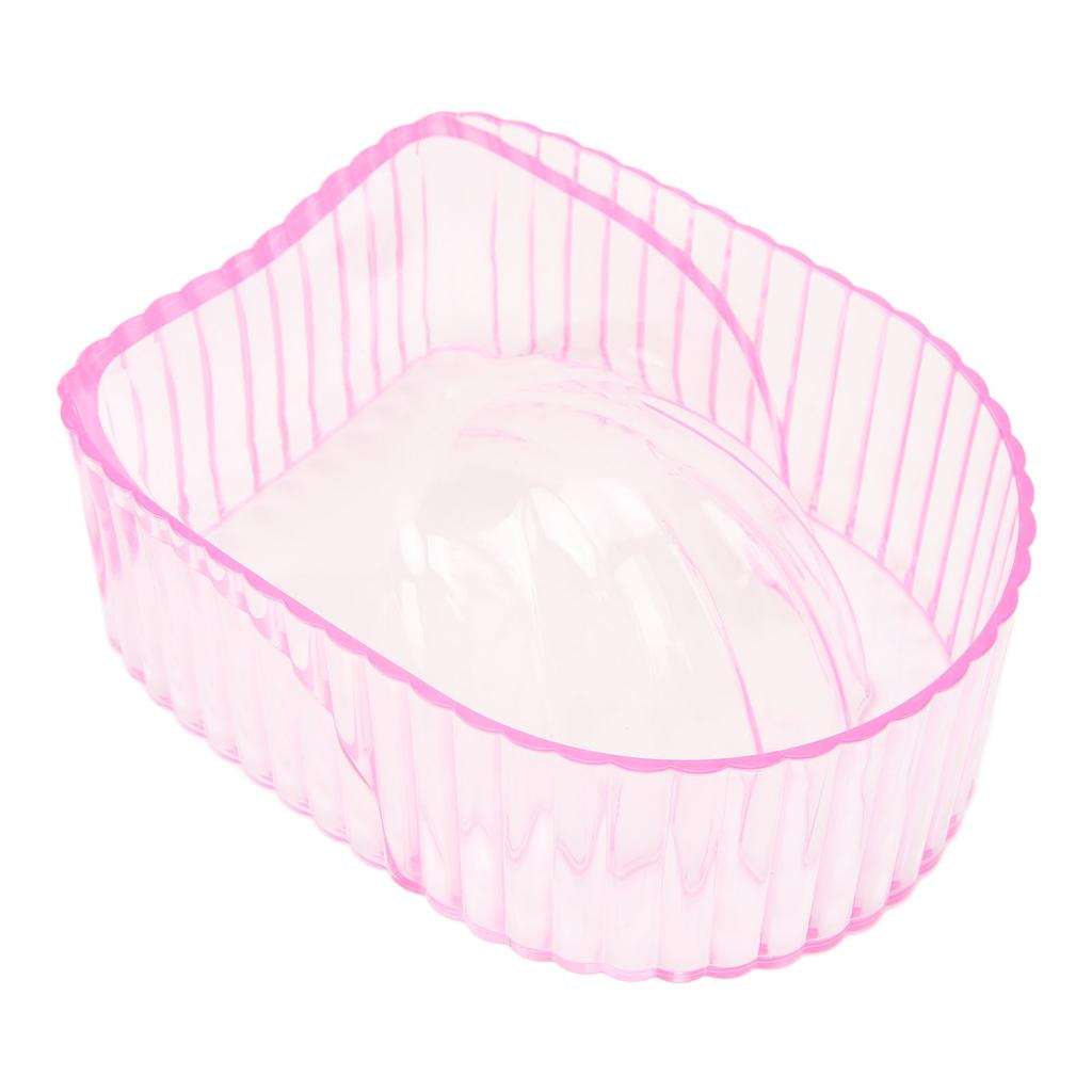 Hand Soaking Bowl Acrylic Soften Dead Skin Clean Nail Manicure Wash Soaker Tray for Beauty Salon