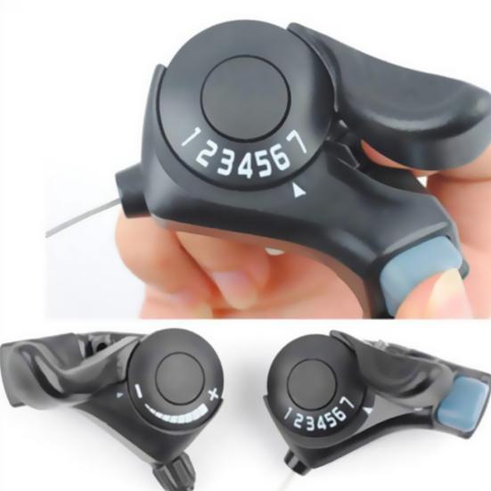 

Горный велосипед Велосипед Рычаг переключения передач под большой палец 3x7 скоростей Комплект рычагов переключения передач для S=himano чёрный