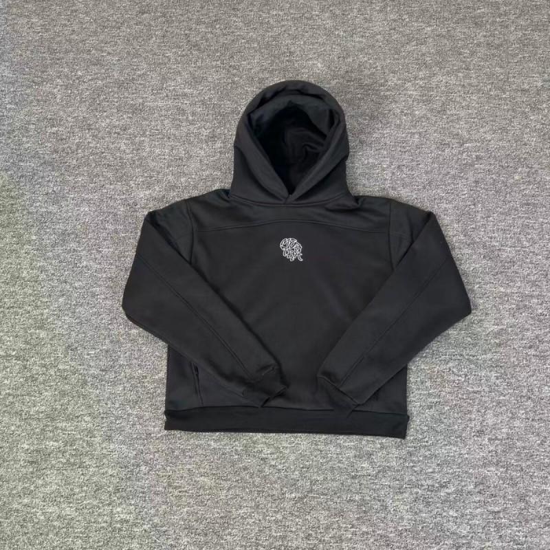 Unisex Oversized Hooded Sweatshirt Set With Embroidered Letter Design Streetwear Casual Outfit Fall 2025