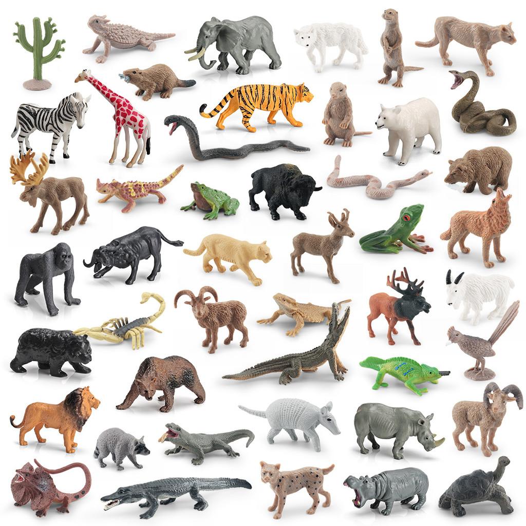 Wild Animal Pvc Figurine Set With Durable Material For Nature Enthusiasts And Collectors