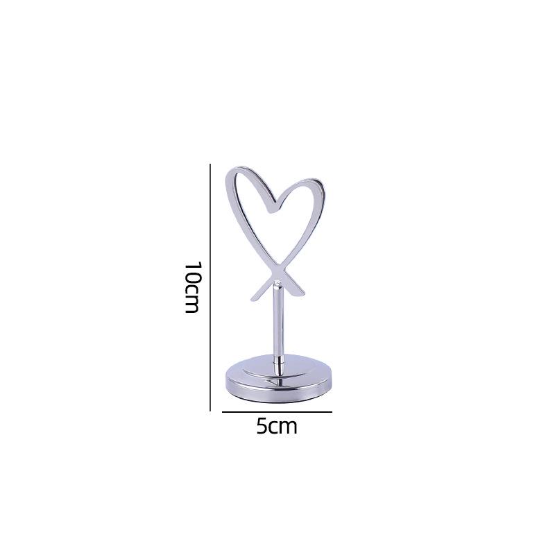 Stainless Steel Menu & Name Card Holder for Weddings & Restaurants