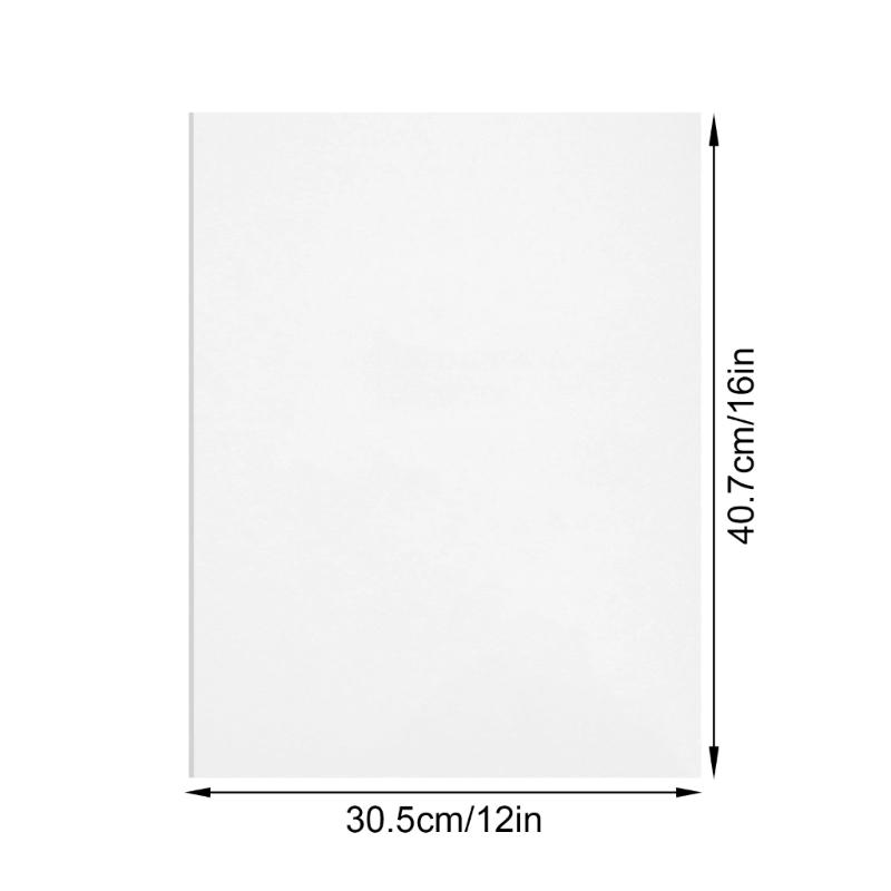 Modellbau ABS-Platten 4er-Pack, 30,5 x 40,6 cm Flache Platten mit 3 mm Dicke für Fertigung, Zierteile und Werkstattgebrauch