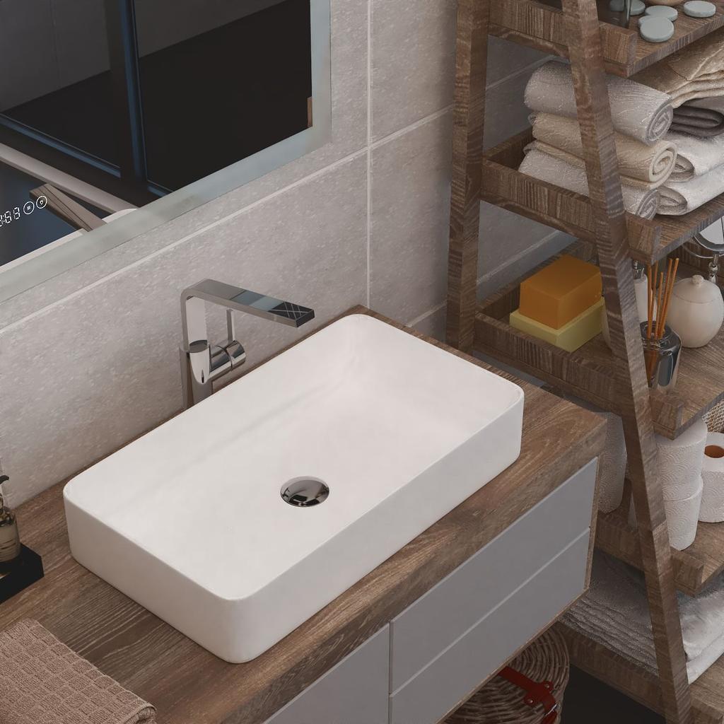 Helmken 48760000 Countertop Washbasin (60x34) White