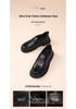 Red Dragonfly Men's Genuine Leather Slip-On Loafers