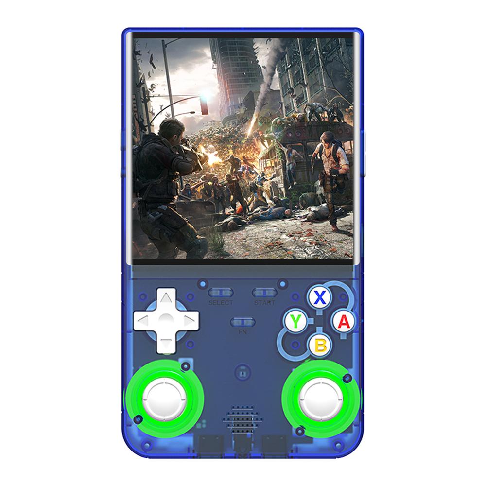 

R36 Ultra 64GB Retro 5.1 Inch HD Screen Handheld Gaming Console Multi Emulator Portable Game Machine Blue