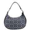Used COACH Shoulder Bag Signature F57553 canvas/leather Navy one belt