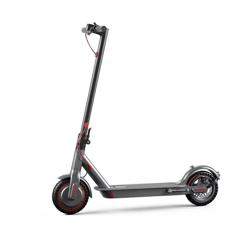 2026 New Emoko HT-T4 Pro Foldable Electric Scooter 350W 36V 10.4Ah 8.5-inch Honeycomb Tire, Supports Disc Brake+E-ABS Application