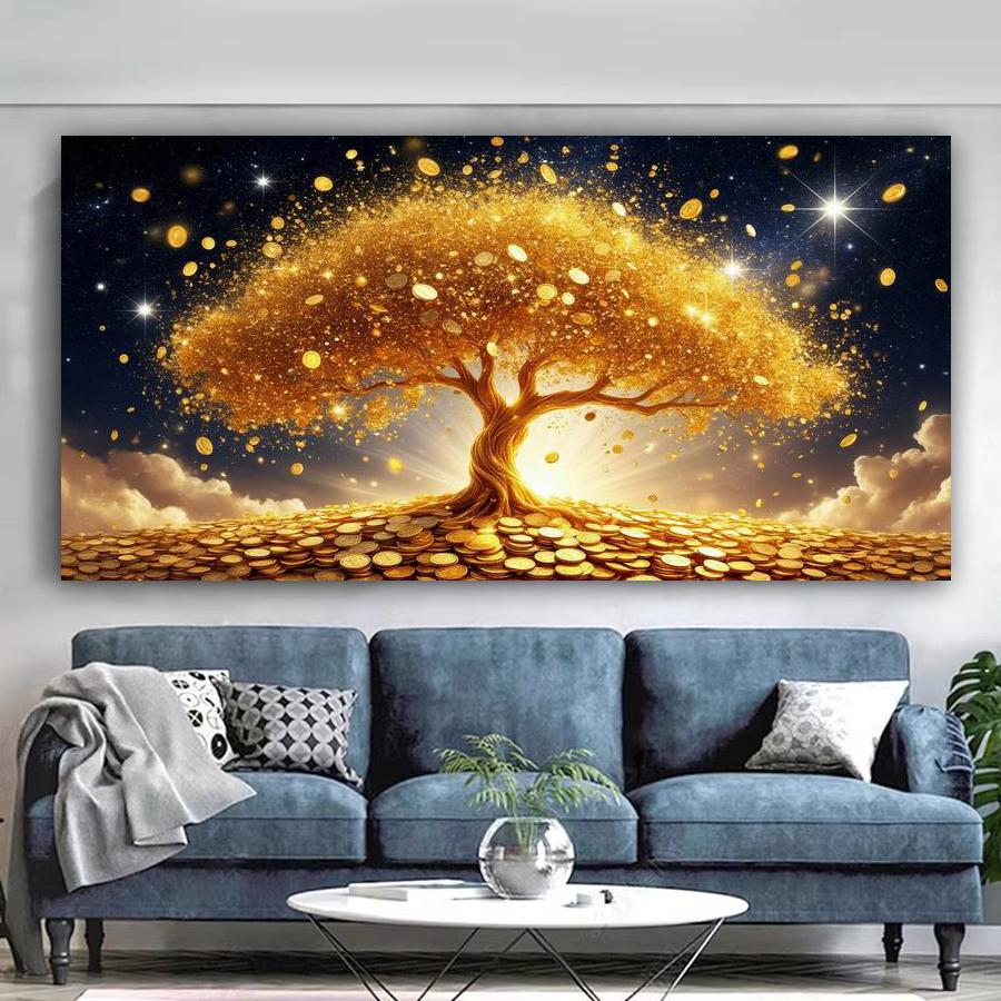 Tree of Life Large Size Diamond Painting New Collection Abstract Landscape Diy Full Drill Rhinestone Embroidery Mosaic Cross Stitch Kits
