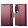 023 Vlindergesp Lychee Textuur RFID Anti-diefstal Lederen Portemonnee Telefoonhoesje Voor Galaxy Z Fold8 5G