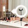 10" LED Beauty Fill Light with Tripod for Mobile Live Streaming and Product Promotion