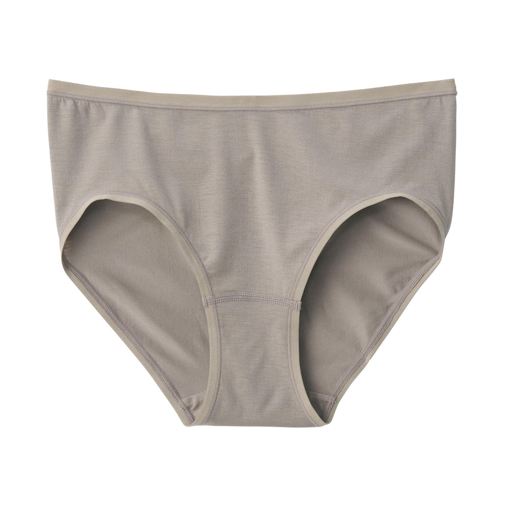 MUJI Гладкие шорты-миди мокка, размер M, женские, FCE26A6S, Коричневые,