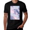 Dreamy Lavender Purple Clouds TShirt High Elasticity Sports TShirt