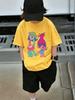 Silly Trolls Short Sleeve Kids T Shirt Summer Cute Cartoon Crewneck Boys Girls 3-14 Years