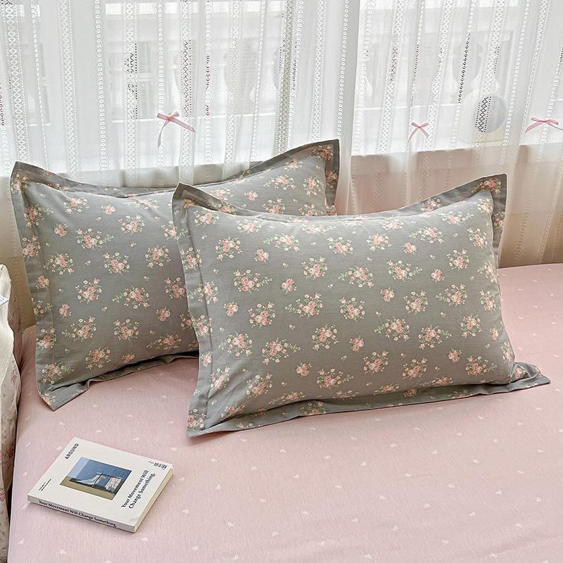 2025 Pure Cotton Cartoon Pillowcase Set - Pair of 48x74cm Pillow Covers