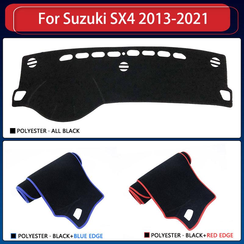 For Suzuki SX4 Crossover S-Cross S Cross JY 2013~ Dashboard Protective Pads Dash Sunshade Mat Nonslip Cushion 2015 2016 2017