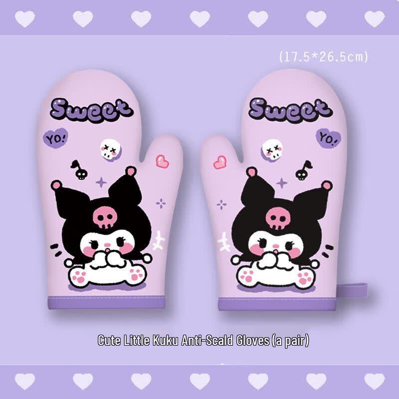 Qiwei Leather Baking & Oven Mitt