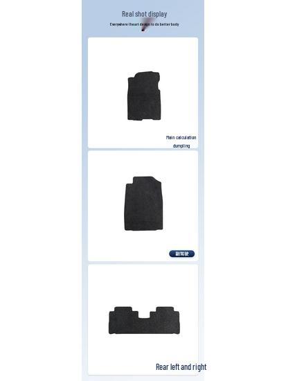 Nylon Full Coverage Black Floor Mats for Haval M6 PLUS 2021-2023 Models
