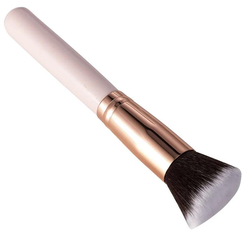 1PCS Makeup Brushes Flat Top Kabuki Foundation Makeup Brush for Liquid Cream Powder Contour Blending Cosmetic Beauty Tool