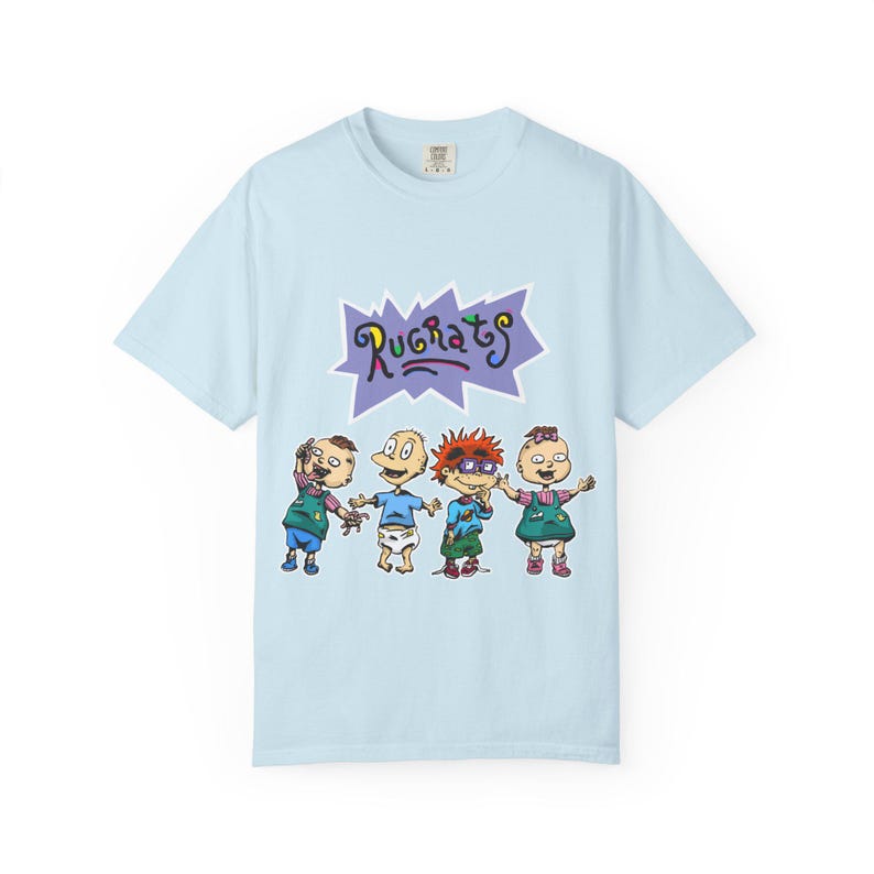 Rugrats Characters T-shirt | Tommy Pickles Chuckie Phil Lil Tee 120