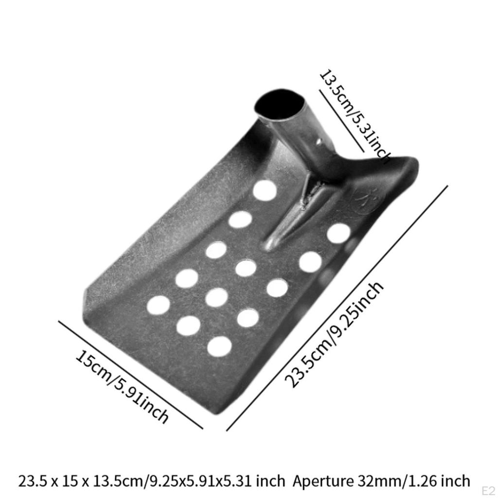 Metal Sifting Drain High Carbon Steel Heavy Duty Sewer Cleaning Tool Sludge for Outdoor Sewers