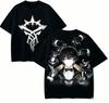 Lord Tajemnic Miłośnik Anime Koszulka Harajuku Bawełna Nowy Model High Street Retro Moda Oversize Unisex Wygodna Dla Par
