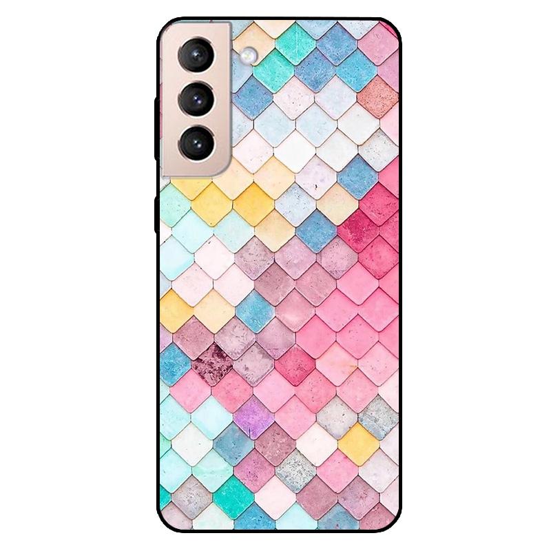 For Samsung S21 FE Case Soft Silicone TPU Back Cover For Samsung S21 Plus 5G Phone Cases On Galaxy S21 Ultra S 21 FE Coque Shell