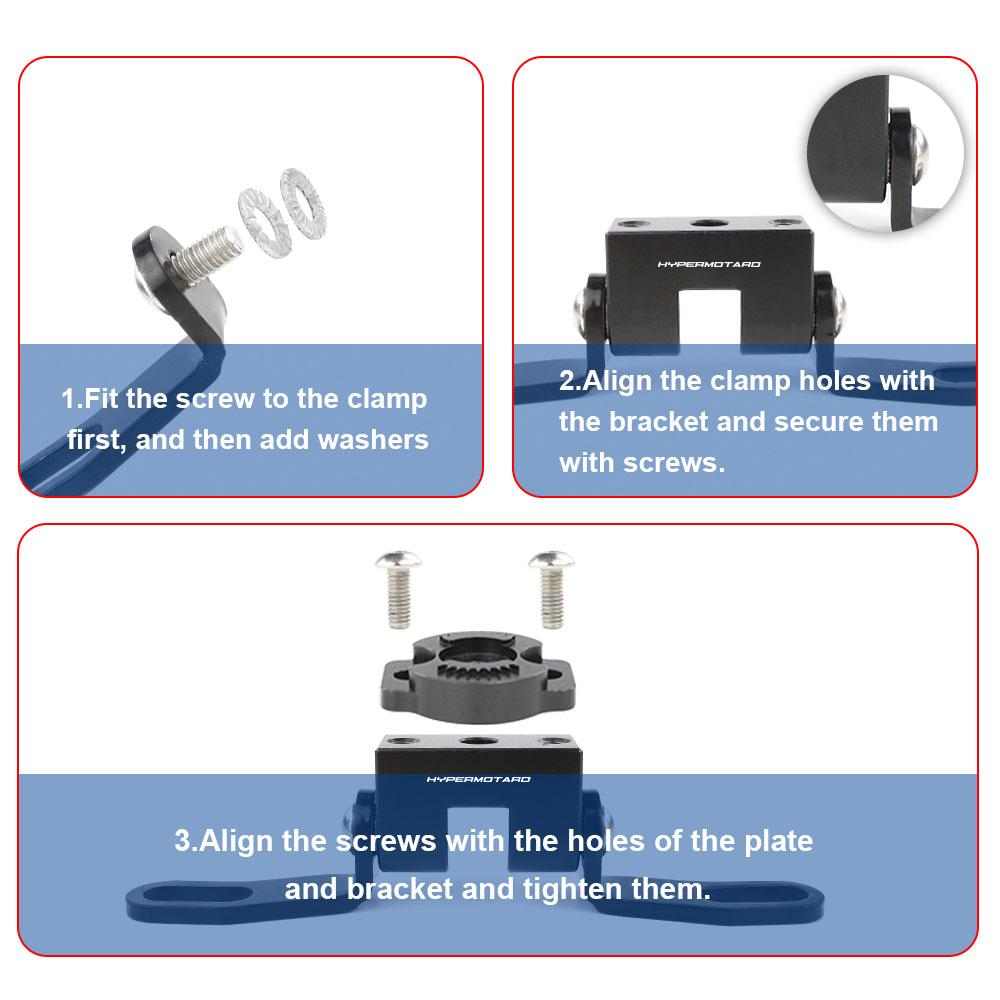 22mm 28mm GPS Mount Navigation Bracket For DUCATI Hypermotard 1100 2008-2012 1100S 2008-2009 698 Mono 2024 950/SP/RVE 2019-2024