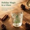 Heat-resistant 3D Christmas Tree Built-in Glass Cup Transparent Christmas Gift  Gift Giving