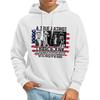 Men's Raglan Long Sleeve Hooded Sweatshirt