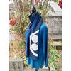 Used B33 Rags, Stole, Old Cloth, Remake, Indigo Dye, Tsutsugaki, Patchwork, Pieced Together