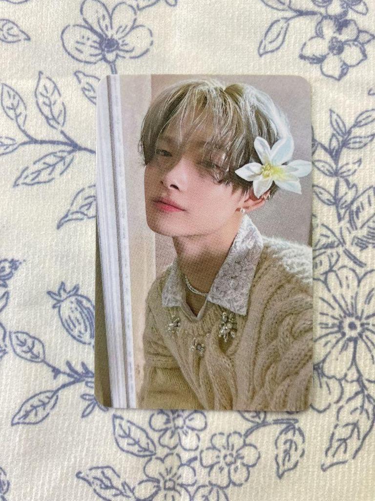 [USED] Niki ENHYPEN ORANGE BLOOD Sanok Trading Card