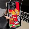 Phone Case for iPhone 17 Air 16E 15 16 Pro Max Candy 90s Cartoon Cover 14 Plus 13 12 Mini Soft Shell Silicone Fundas