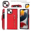 Geeignet für Phone16 PRO Handyhülle mit Apple-Reißverschluss, Guo13 Umhänge-Handyhülle und modische Damen-Schutzhülle mit Lanyard