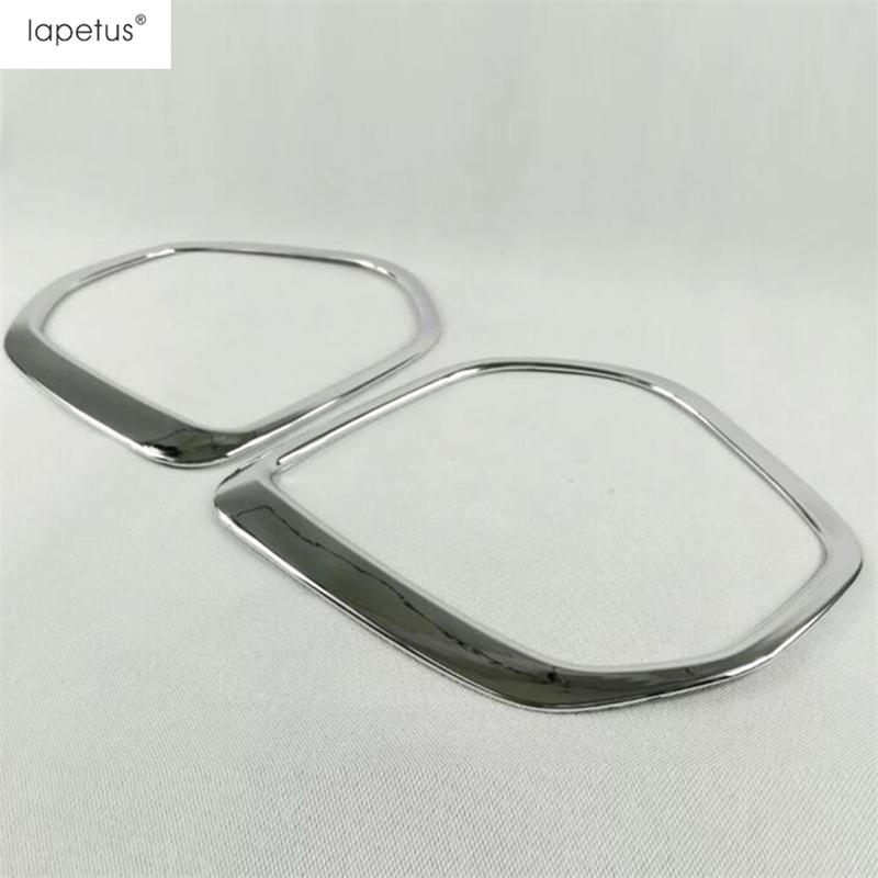 Car Front Fog Light Lamp Frame Decorative Sequ Cover Trim Fit For KIA Sportage 2016 2017 2018 ABS Chrome Accessories Exterior