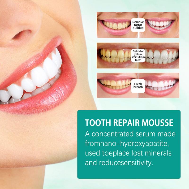 60ml Teeth Whitening Foam Toothpaste Powerful Whitening Without Sensitivity Safe And Effective On Oral Health Original Formula